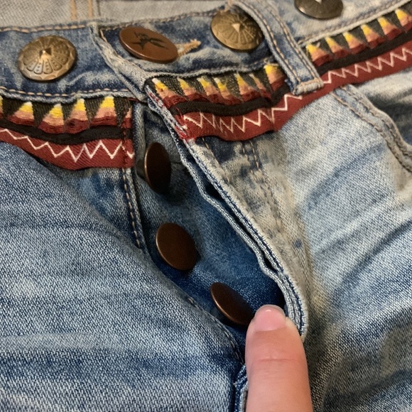 One teaspoon bandit shorts size 26 denim shorts free people shorts boho - Picture 4 of 8